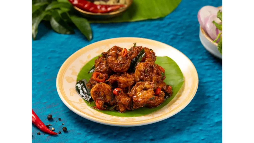 Andhra Prawns Fry