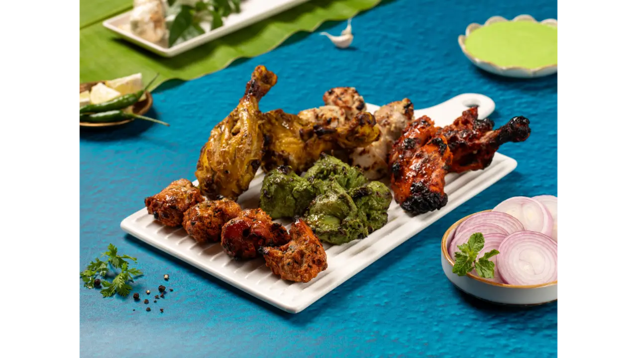 Tandoori non veg platter