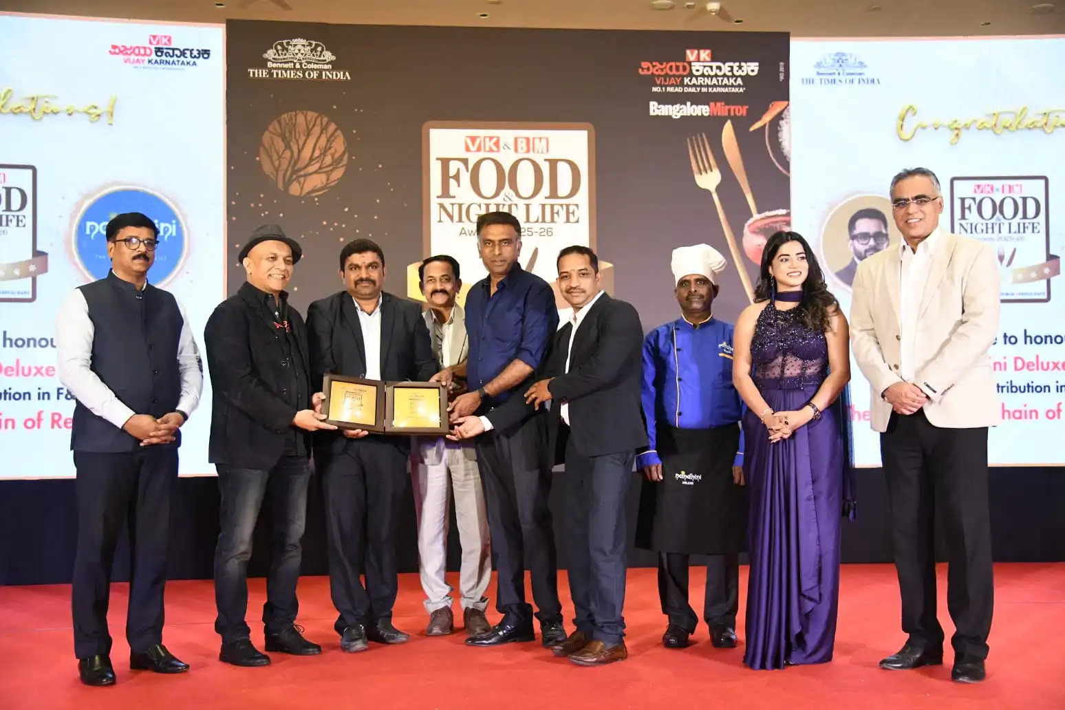 Nandhini Deluxe VK Bangalore Mirror Food Nightlife Awards 2026 Chancery Pavilion